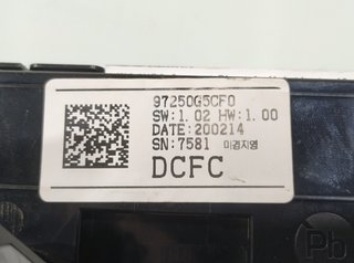 Kia 550895 mando del climatizador 97250g5cf0 niro