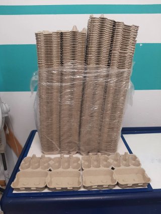 Hueveras de cartón para docenas