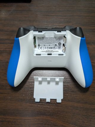 Controller Xbox Shock Blue + Scatola Originale