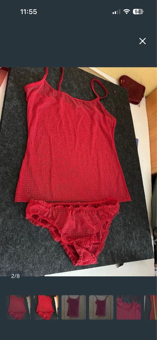 Lote Lencería Talla S/M - 5 Prendas