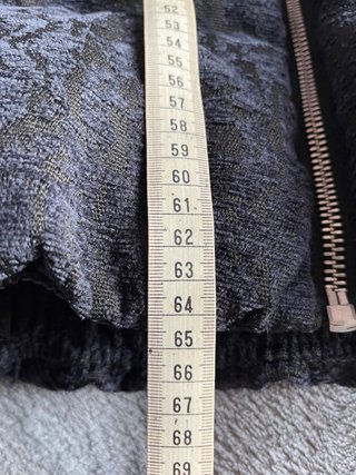 Abrigo Zara Negro Cropped Talla L