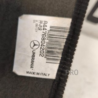 ALFOMBRILLA TRASERA MERCEDES VITO USADO A4476804202
