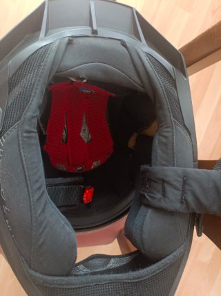 Casco Shark Skwal Negro talla L