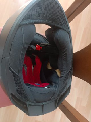 Casco Shark Skwal Negro talla L