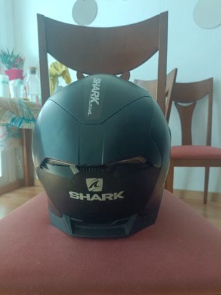 Casco Shark Skwal Negro talla L