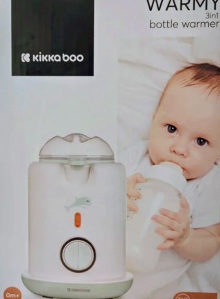 Calienta biberones Kikka Boo con diseño de narval