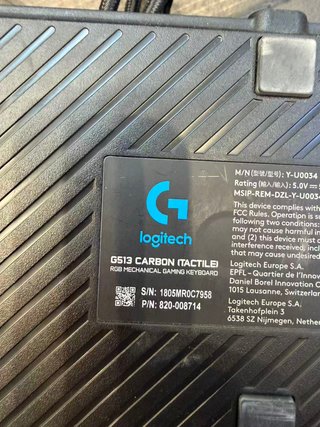Logitech G G513 Teclado Gaming Mecánico,oferta