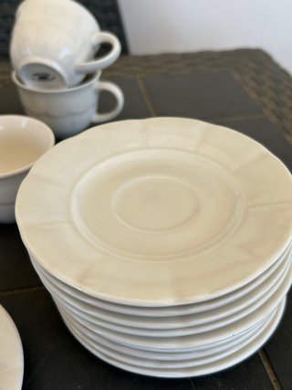 Set 10 tazzine caffè in porcellana