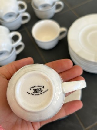 Set 10 tazzine caffè in porcellana