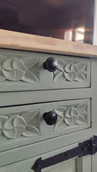 Mueble Castellano Restaurado 220cm