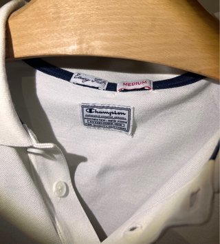 Polo Champion Bianco Taglia M Unisex