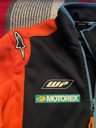 Sudadera KTM Racing Team Negra y Naranja