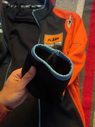 Sudadera KTM Racing Team Negra y Naranja