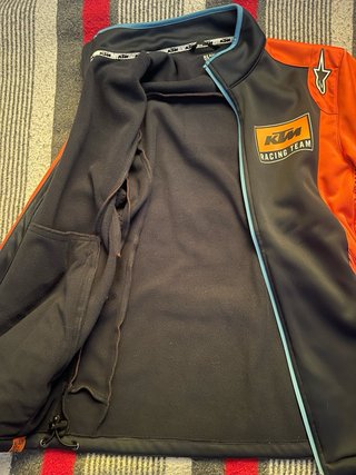 Sudadera KTM Racing Team Negra y Naranja