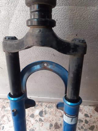 Horquilla Bicicleta 26 Azul