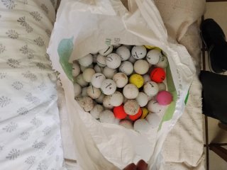 Lote Pelotas Golf + 500 Unidades Variadas