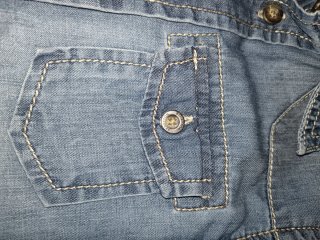 Camisa tejana Benetton Jeans Talla 5 (XS)
