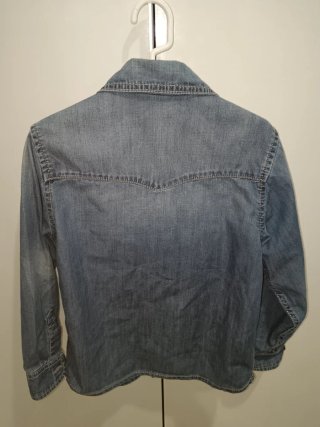 Camisa tejana Benetton Jeans Talla 5 (XS)