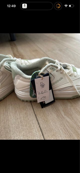Reebok Ree Vamp Blancas y Verdes