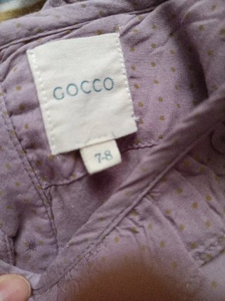 Vestido corto lila con volantes