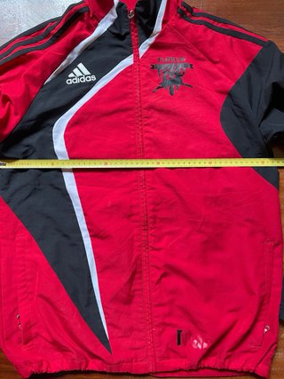 Chaqueta Adidas Roja y Negra