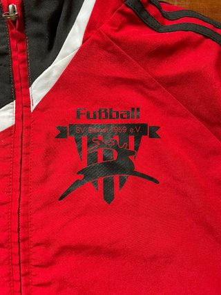 Chaqueta Adidas Roja y Negra