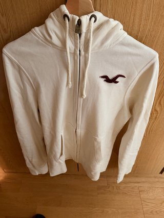 Sudadera Hollister con cremallera