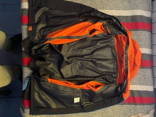 Cortavientos KTM Negro/Naranja