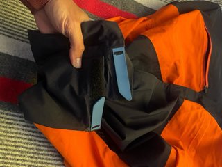Cortavientos KTM Negro/Naranja