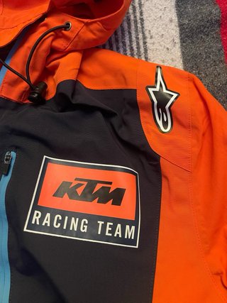 Cortavientos KTM Negro/Naranja