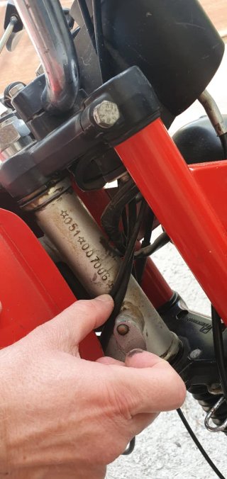Gilera 50TS Clásica Roja