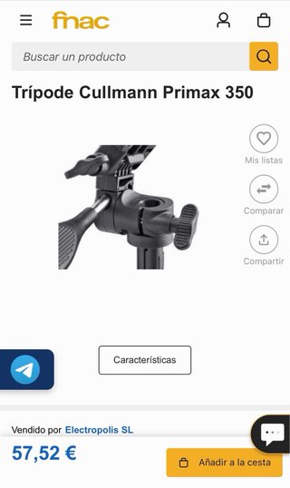 Trípode Cullmann Primax 350
