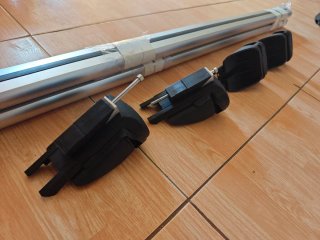 Barras de techo Pool line EVO-TOUR Aluminio