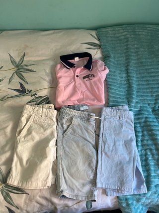 Lote Ropa Niño: Polo y Pantalones Cortos