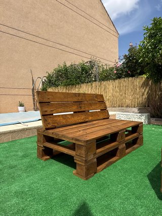 NUEVO Conjunto Terraza Palets Madera