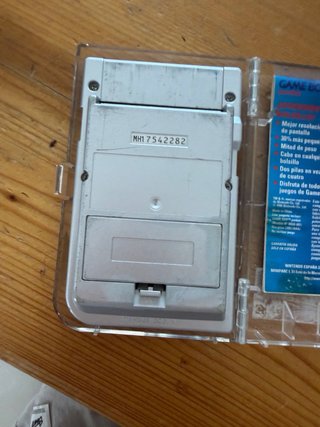 Nintendo Game Boy Pocket Plata