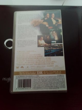 Película Titanic VHS Drama Español
