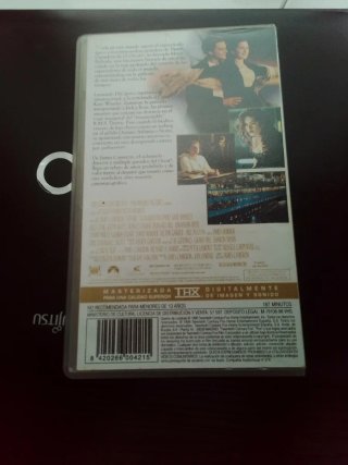 Película Titanic VHS Drama Español