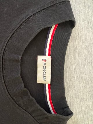 Camiseta Moncler Negra Talla M