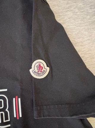 Camiseta Moncler Negra Talla M