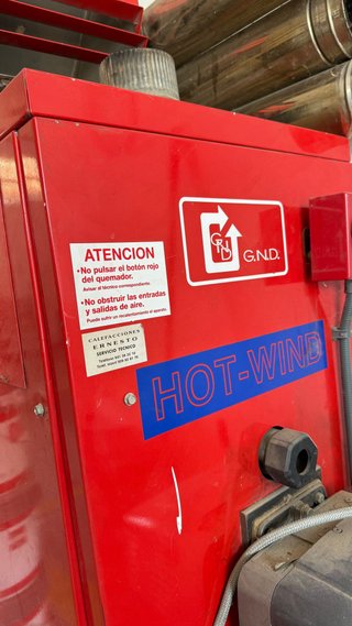 Calentador Industrial HOT-WIND G.N.D.