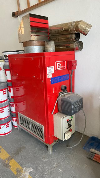 Calentador Industrial HOT-WIND G.N.D.