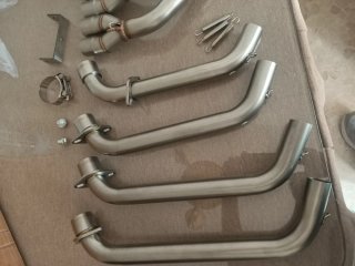 Colectores de escape moto Honda CB 650 y CBR 650