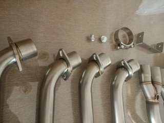 Colectores de escape moto Honda CB 650 y CBR 650