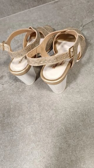 Sandalias Marina Malizia Oro y Plata