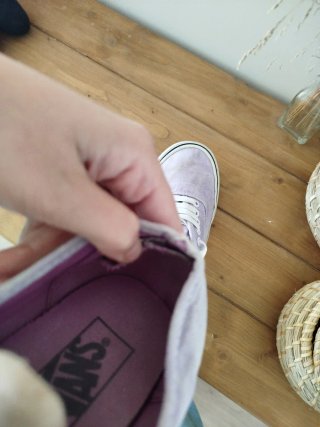 Zapatillas Vans Moradas Mujer Talla 39.5