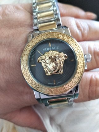 Reloj Versace Hombre Oro y Plata