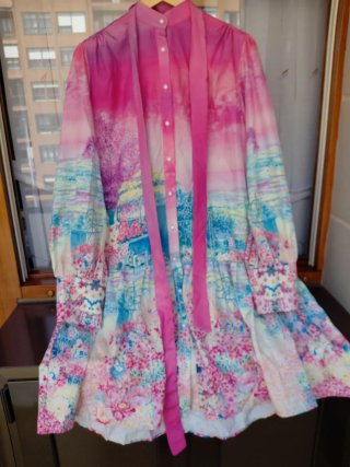 Vestido estampado alegre