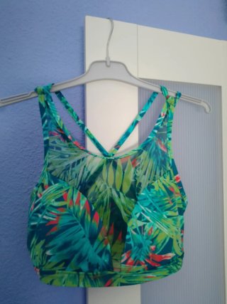 Lote 2 Bikinis Tropical y Color Block