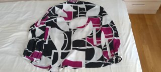 Blusa estampada mujer